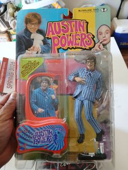 Austin powers McFarlane action figure