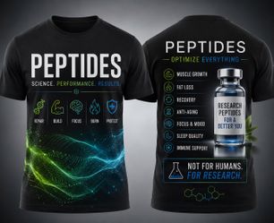 Peptide t shirts brand new