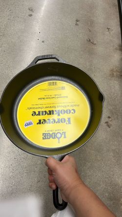 Lodge Seasoned Cast Iron Skillet 12 inch