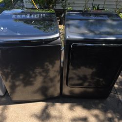 Samsung washer and dryer electric matching set