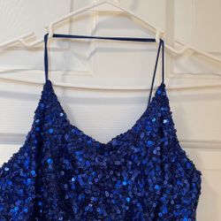 Blue Prom Dress