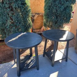 Matching Gray Side Tables! 