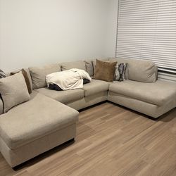 sectional couch for sale price negotiable