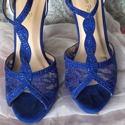5" Beautiful Blue High Heels