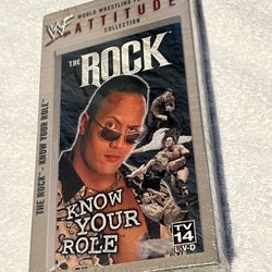 The Rock VHS Sealed Rate Wwf