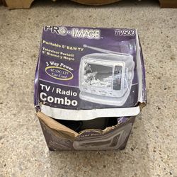 Brand new portable tv