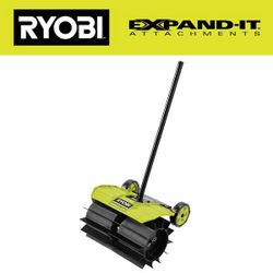 Ryobi Expand-It Rubber Broom Attachment.