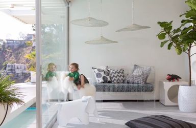 Nursery Works Vetro Crib in Clear Acrylic. Kardashian Crib. Over $6,500 on Amazon