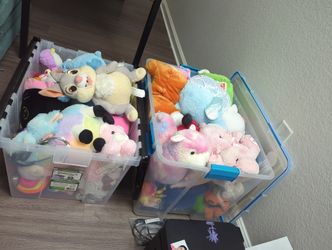 Huge Plush Toy Lot – Stuffed Animals Bundle (2 Boxes)