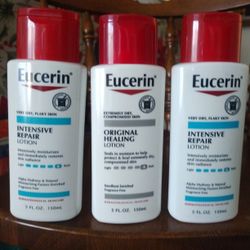 Tres Cremas Eucerin Por $12