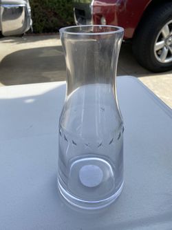Hearth and Hand Glass Juice Carafe New with Tags Thumbnail