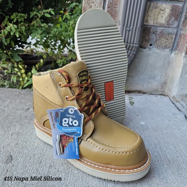 Genuine Leather Work Shoes Size 6