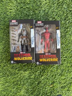 Marvel legends Deadpool and Wolverine