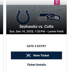Seahawks Vs Colts