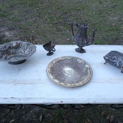 Vintage Brogers Silver Company Pieces For Sale 