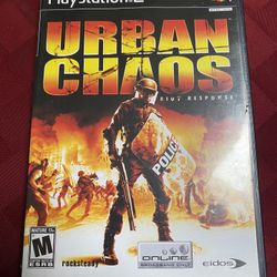 PS2 Urban Chaos: Riot Response