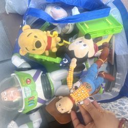 disney plushies 5 dollars each!