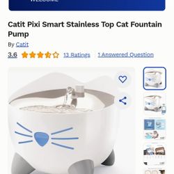 Catit Smart Water Fountain 