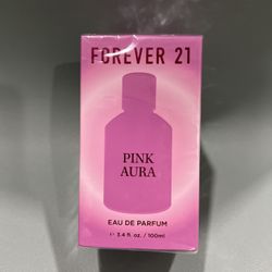 Brand New Women’s Forever 21 Pink Aura Perfume 3.4 Oz 100 Ml