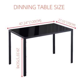 Glass Dining Table 