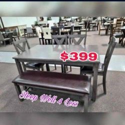 NEW DINING TABLE SET AVAILABLE NOW