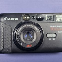 Canon Sure Shot TELEMAX 35mm Film Camera