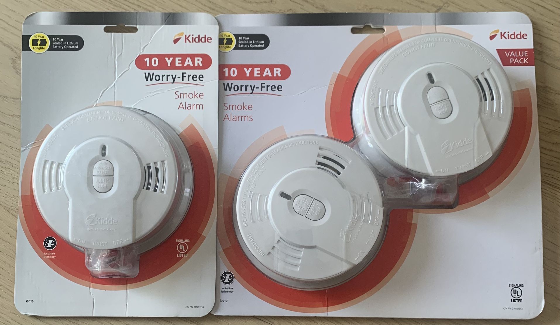 Kidde Smoke Alarm - Total Of 3