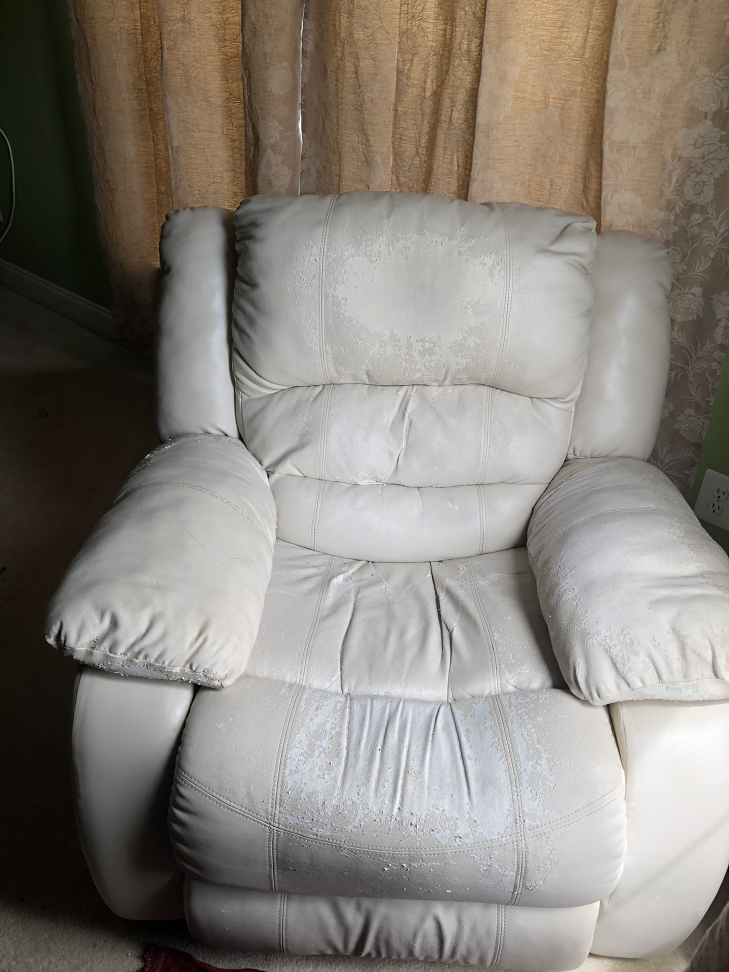 Reclining & Rocking chair - FREE - Last 2 days for pickup! Being hauled away