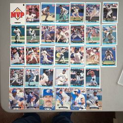 1992 MVP McDonald’s DonRuss Baseball Cards -1-26