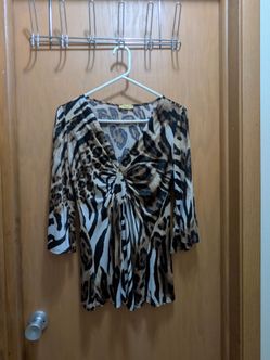 Animal Print blouse