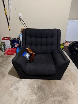 Cushioned chair