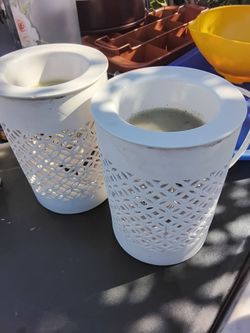 Set of 2 canddle warmers