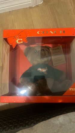 Coach teddy bear