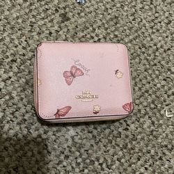 Coach Jewelry Box