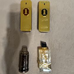Cologne And Perfume (Paco Rabanne, YSL, Hugo Boss)