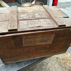 Walker Gordon Milk Crate, Icebox From London England