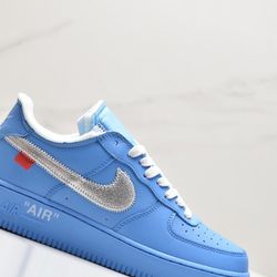 Nike Air Force 1 Low Off White Mca University Blue 2