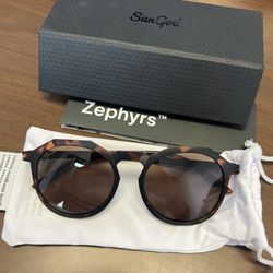 SunGod Zephyrs Sunglasses Brand New 
