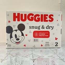Huggies Diapers Box 