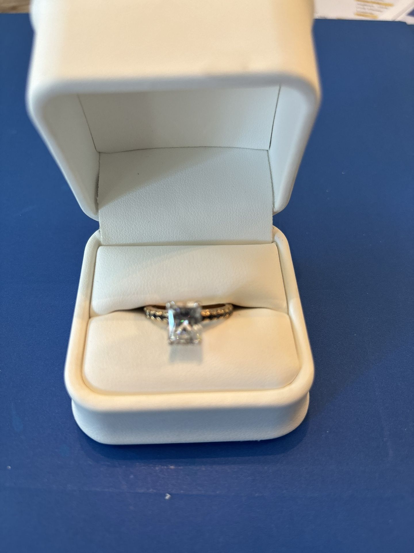 Moissanite Wedding Ring