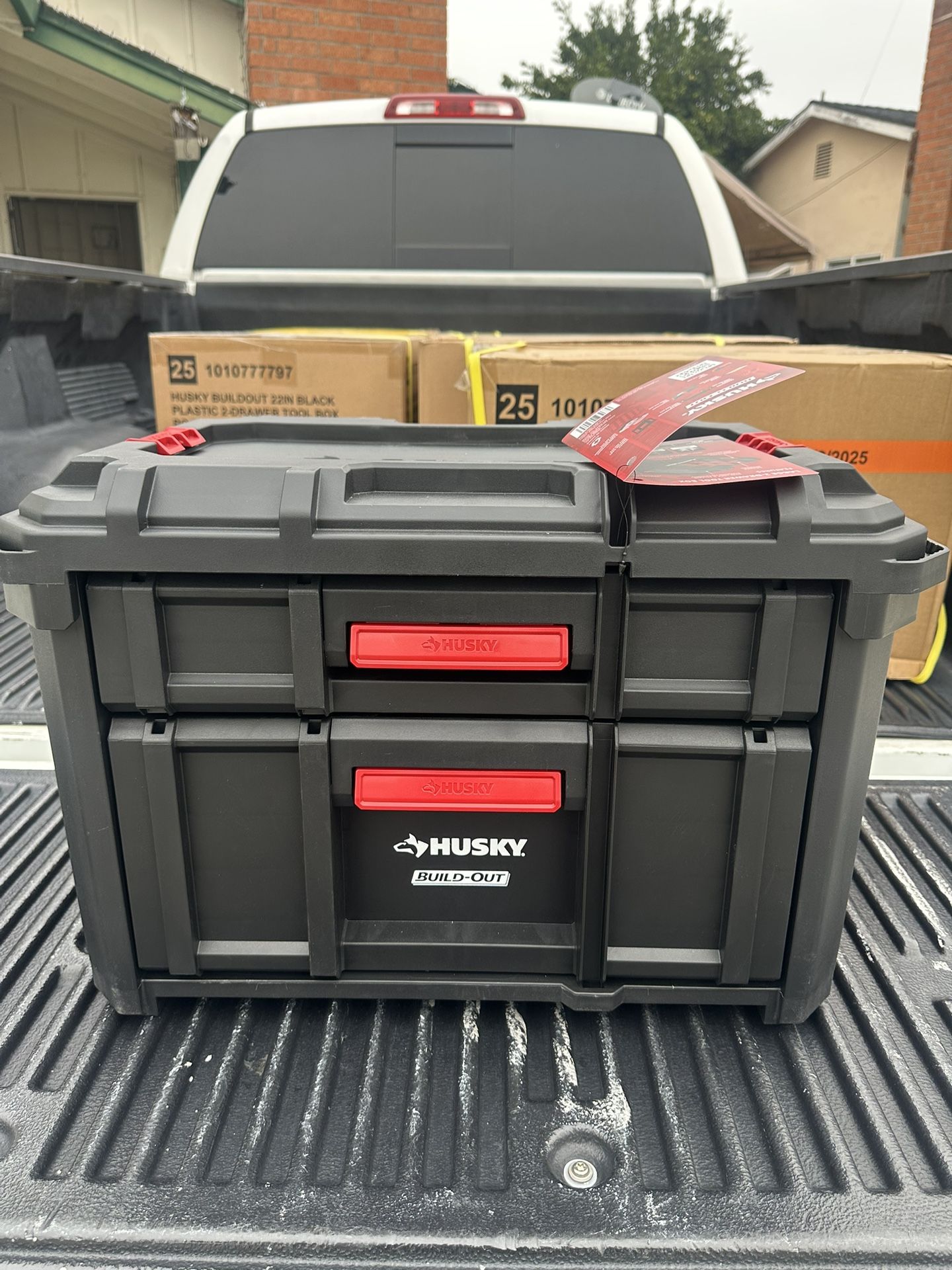 Husky Build-Out 22 in. Modular Tool Storage 2-Drawer Tool Box