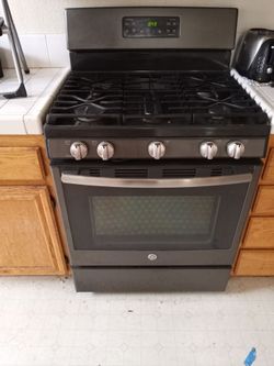 Fridge and stove