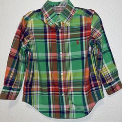 Ralph Lauren Dress Shirt Kids Size 2T