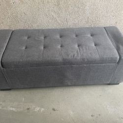 Storage Bench Ottoman 