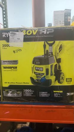 Ryobi 2000PSI Pressure Washer