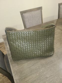 Apatchy London - Holly woven leather shoulder bag