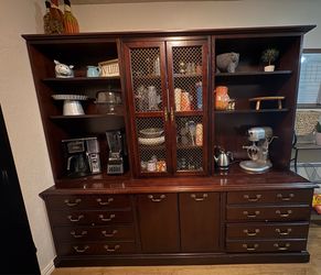 Large Kitchen Hutch with Storage