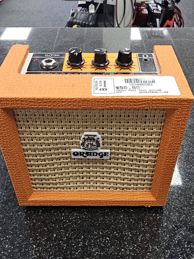Crush Mini Guitar Amp. ASK FOR RYAN. #10(contact info removed)