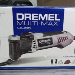 SEALED Dremel Multi-Max MM35-02 3.5 Amp Variable Speed Corded Oscillating Multi Tool Kit ($90 Retail)