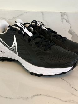 Nike React Infinity Pro Golf Shoe Black White Victory Tour Tiger Woods sz 8